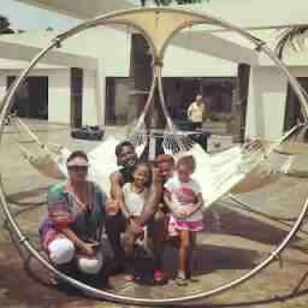 Peter Okoye Hangs Out With Family And Friends (Photos)